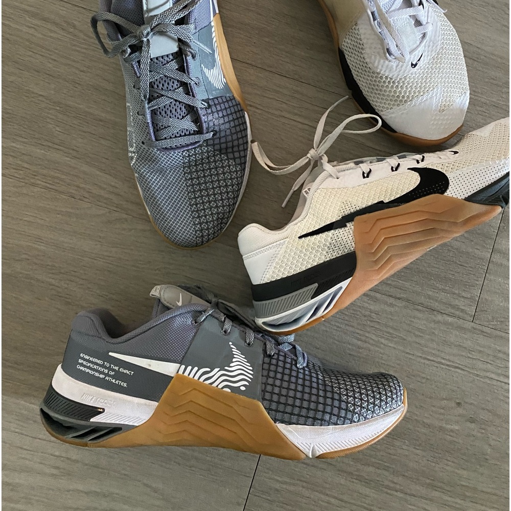 Size 11 Men’s Nike Metcon training shoes 2 pairs sold together